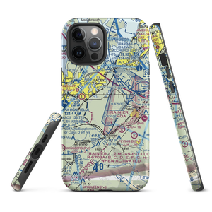 P-L Ranch Airport (08WA) VFR Sectional  Tough iPhone Case