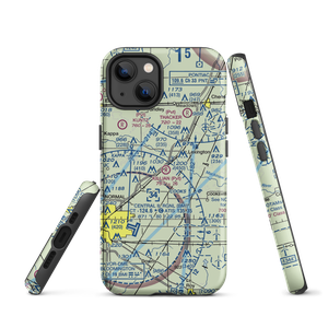 P.J. Killian Airport (48IS) VFR Sectional  Tough iPhone Case