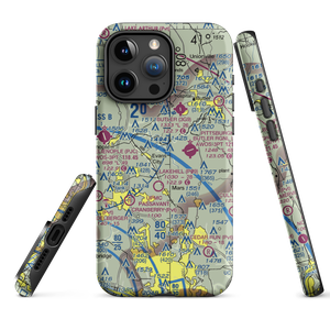 Pabst Blue Ribbon Airport (PN16) VFR Sectional  Tough iPhone Case