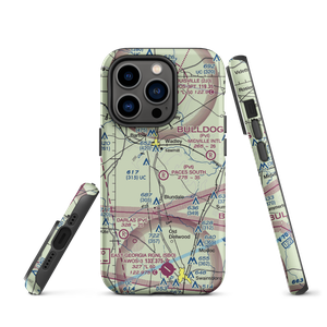 Paces South Farms Airport (82GA) VFR Sectional  Tough iPhone Case