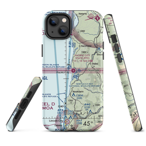 Pacific City State Airport (PFC) VFR Sectional  Tough iPhone Case