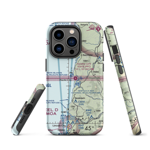 Pacific City State Airport (PFC) VFR Sectional  Tough iPhone Case