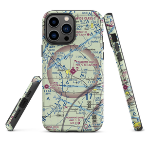 Padgham Field (35D) VFR Sectional  Tough iPhone Case