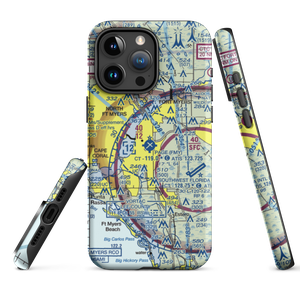 Page Field (FMY) VFR Sectional  Tough iPhone Case