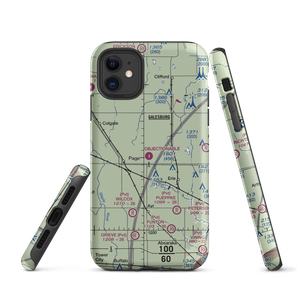 Page Regional Airport (64G) VFR Sectional  Tough iPhone Case