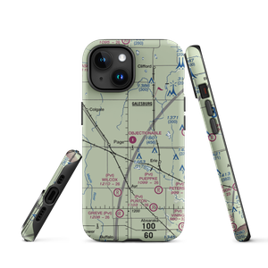 Page Regional Airport (64G) VFR Sectional  Tough iPhone Case