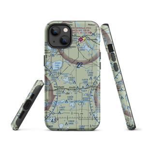 Pagel's Field (67MN) VFR Sectional  Tough iPhone Case