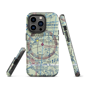 Pageland Airport (PYG) VFR Sectional  Tough iPhone Case