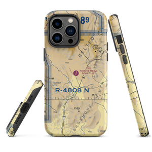 Pahute Mesa Airstrip (L23) VFR Sectional  Tough iPhone Case