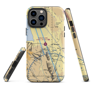 Paisley Airport (22S) VFR Sectional  Tough iPhone Case