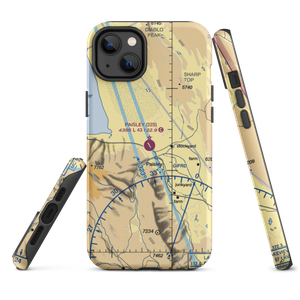 Paisley Airport (22S) VFR Sectional  Tough iPhone Case