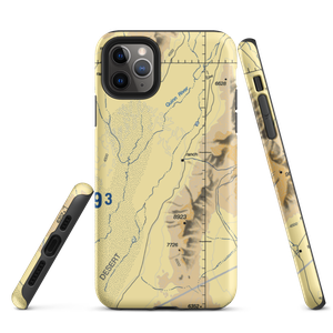 Paiute Meadows Airport (02NV) VFR Sectional  Tough iPhone Case