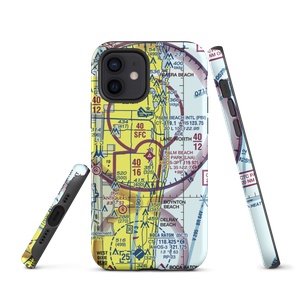 Palm Beach County Park Airport (LNA) VFR Sectional  Tough iPhone Case