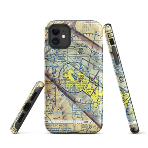 Palm Springs International Airport (PSP) VFR Sectional  Tough iPhone Case