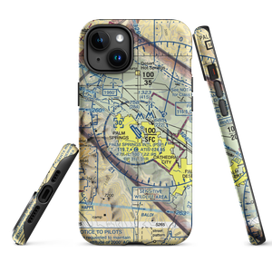 Palm Springs International Airport (PSP) VFR Sectional  Tough iPhone Case