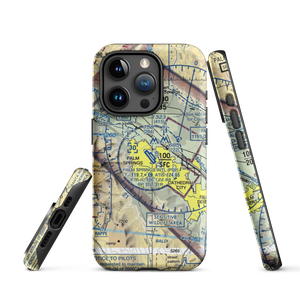 Palm Springs International Airport (PSP) VFR Sectional  Tough iPhone Case