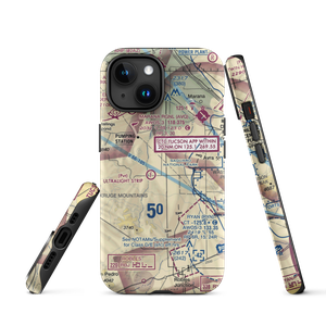 Palm Valley Tucson Airport (4AZ0) VFR Sectional  Tough iPhone Case