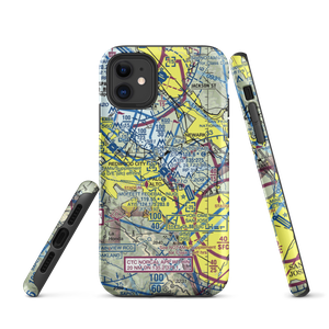 Palo Alto Airport of Santa Clara County (PAO) VFR Sectional  Tough iPhone Case