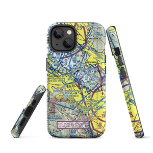 Palo Alto Airport of Santa Clara County (PAO) VFR Sectional  Tough iPhone Case