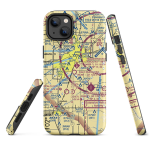 Palo Duro Airport (1E4) VFR Sectional  Tough iPhone Case