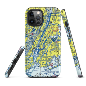 Pan Am Building Heliport (JPB) VFR Sectional  Tough iPhone Case