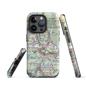 Pan Lake Strip Airport (07AA) VFR Sectional  Tough iPhone Case