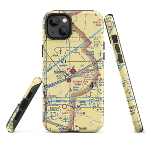 Panhandle Carson County Airport (T45) VFR Sectional  Tough iPhone Case