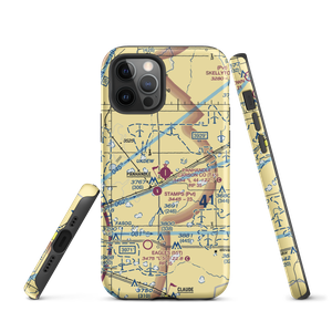 Panhandle Carson County Airport (T45) VFR Sectional  Tough iPhone Case