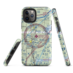 Panola County Airport (PMU) VFR Sectional  Tough iPhone Case