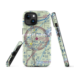 Panola County Airport (PMU) VFR Sectional  Tough iPhone Case