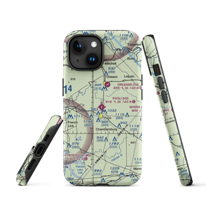 Paoli Municipal Airport (I42) VFR Sectional  Tough iPhone Case