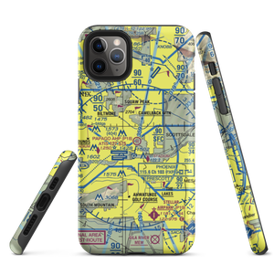Papago Army Heliport (P18) VFR Sectional  Tough iPhone Case