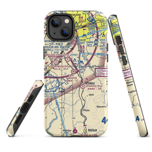 Paradise Air Ranch Airport (WA62) VFR Sectional  Tough iPhone Case