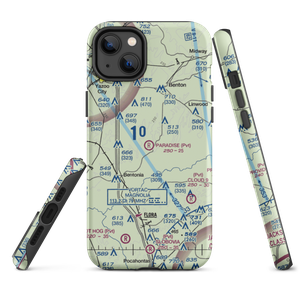 Paradise Airport (99MS) VFR Sectional  Tough iPhone Case