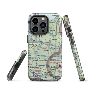 Paradise Airport (NY42) VFR Sectional  Tough iPhone Case