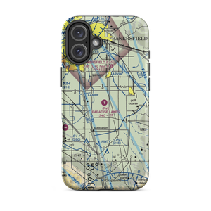 Paradise Lakes Airport (7CA2) VFR Sectional  Tough iPhone Case