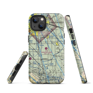 Paradise Lakes Airport (7CA2) VFR Sectional  Tough iPhone Case