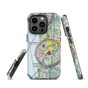 Park Township Airport (HLM) VFR Sectional  Tough iPhone Case