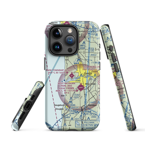 Park Township Airport (HLM) VFR Sectional  Tough iPhone Case