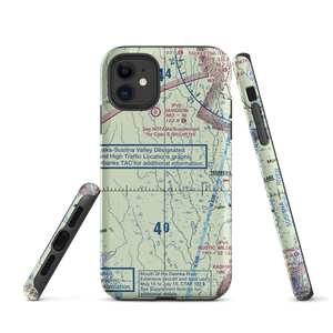 Parker Lake Airport (0AK3) VFR Sectional  Tough iPhone Case