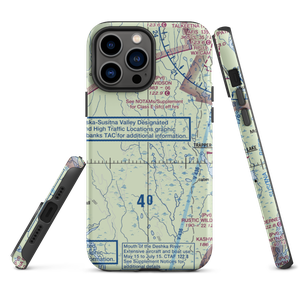 Parker Lake Airport (0AK3) VFR Sectional  Tough iPhone Case