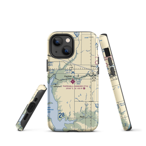 Parshall Hankins Airport (Y74) VFR Sectional  Tough iPhone Case