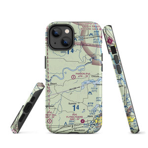 Parson Field (XS88) VFR Sectional  Tough iPhone Case