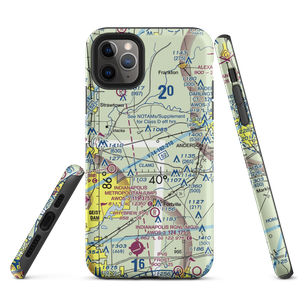 Pat Robinson Airport (66II) VFR Sectional  Tough iPhone Case