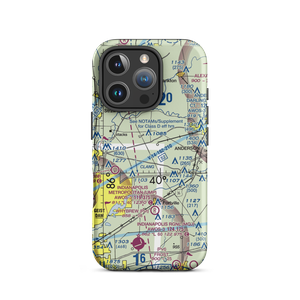 Pat Robinson Airport (66II) VFR Sectional  Tough iPhone Case