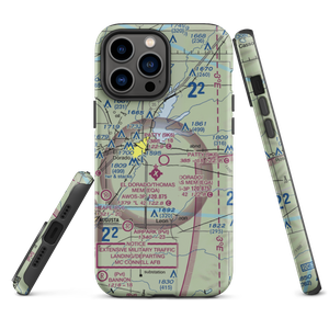 Patty Field (9K6) VFR Sectional  Tough iPhone Case