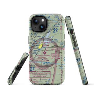 Patty Field (9K6) VFR Sectional  Tough iPhone Case