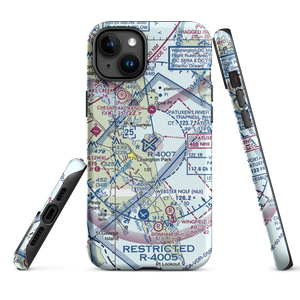 Patuxent River Naval Air Station (Trapnell Field) (NHK) VFR Sectional  Tough iPhone Case