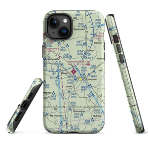 Paul Pittman Memorial Airport (T36) VFR Sectional  Tough iPhone Case