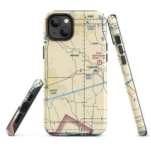 Paul Ridder Ranch Airport (1NE1) VFR Sectional  Tough iPhone Case